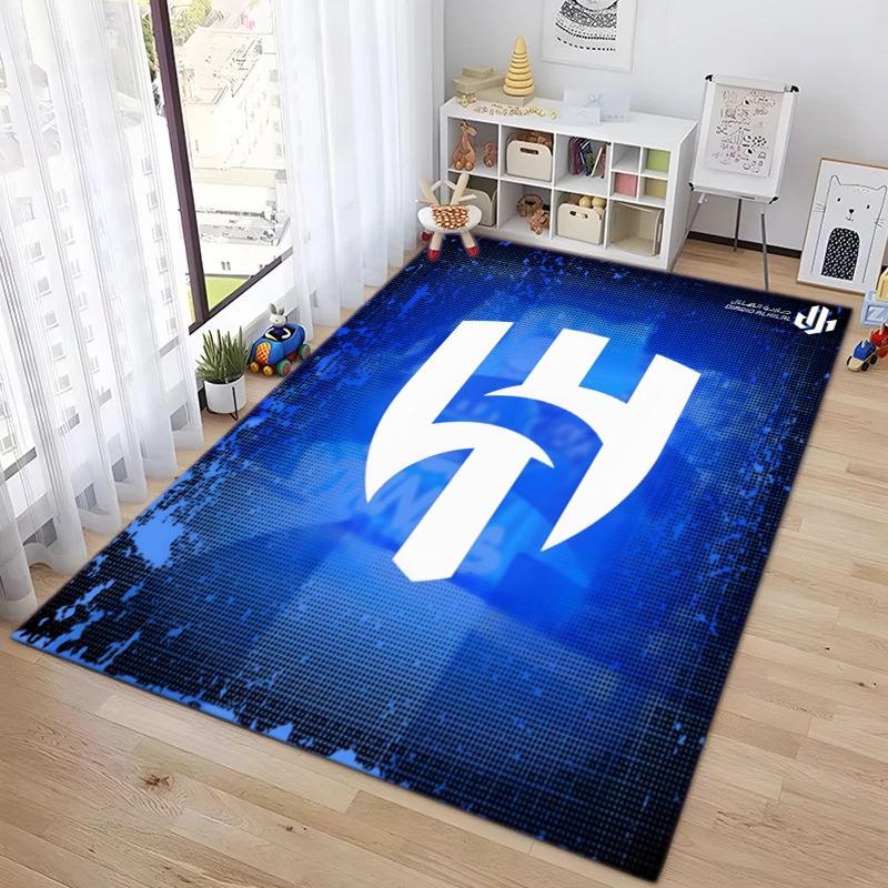 Roshn Saudi League football team Al Hilal SFC Neymar da Silva Santos Júnior carpet is suitable for living room and bedroom office decorative carpet K2