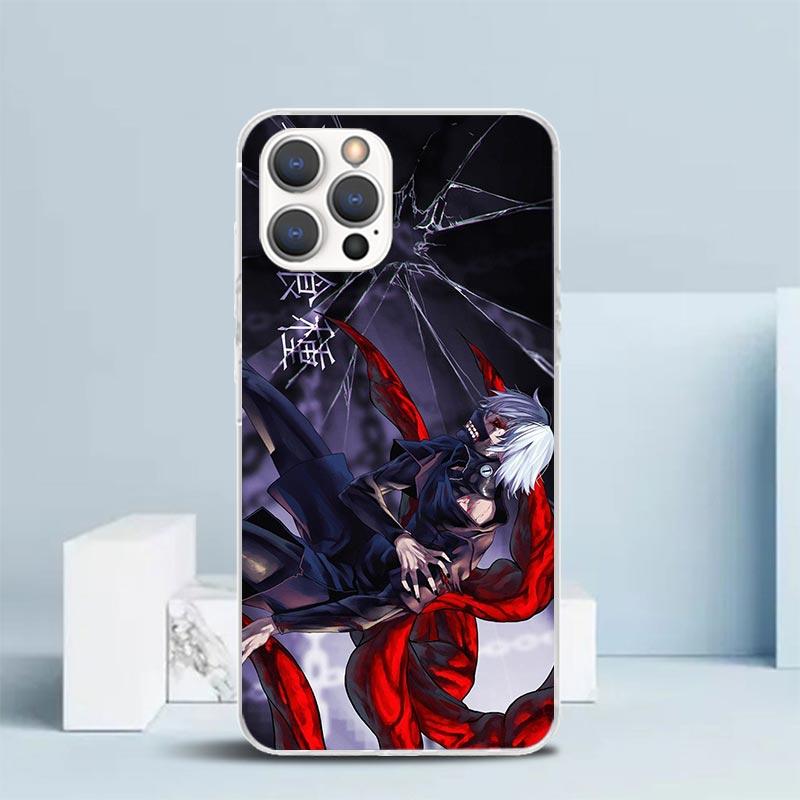 G-Ghoul Tokyo Kaneki Ken Phone Case For IPhone 16 17 Air 16E 15 14 Plus 13 Mini 12 11 Pro Max 7 8 + SE 2020 Soft TPU Back Cover