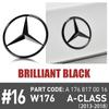 For Mercedes-Benz W176 A180 A200 2013-2016 A250 2013 2014 2017 A45 2017 A45 AMG 2014-2018 Car Trunk Emblem Stickers Accessories