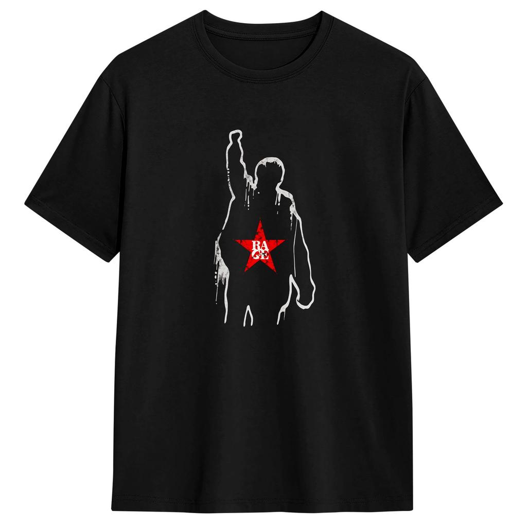 Unisexs Rage Against Machine T Shirts Cotton Clothing Vintage Short Sleeve Crewneck Tee Shirt Summer TShirts