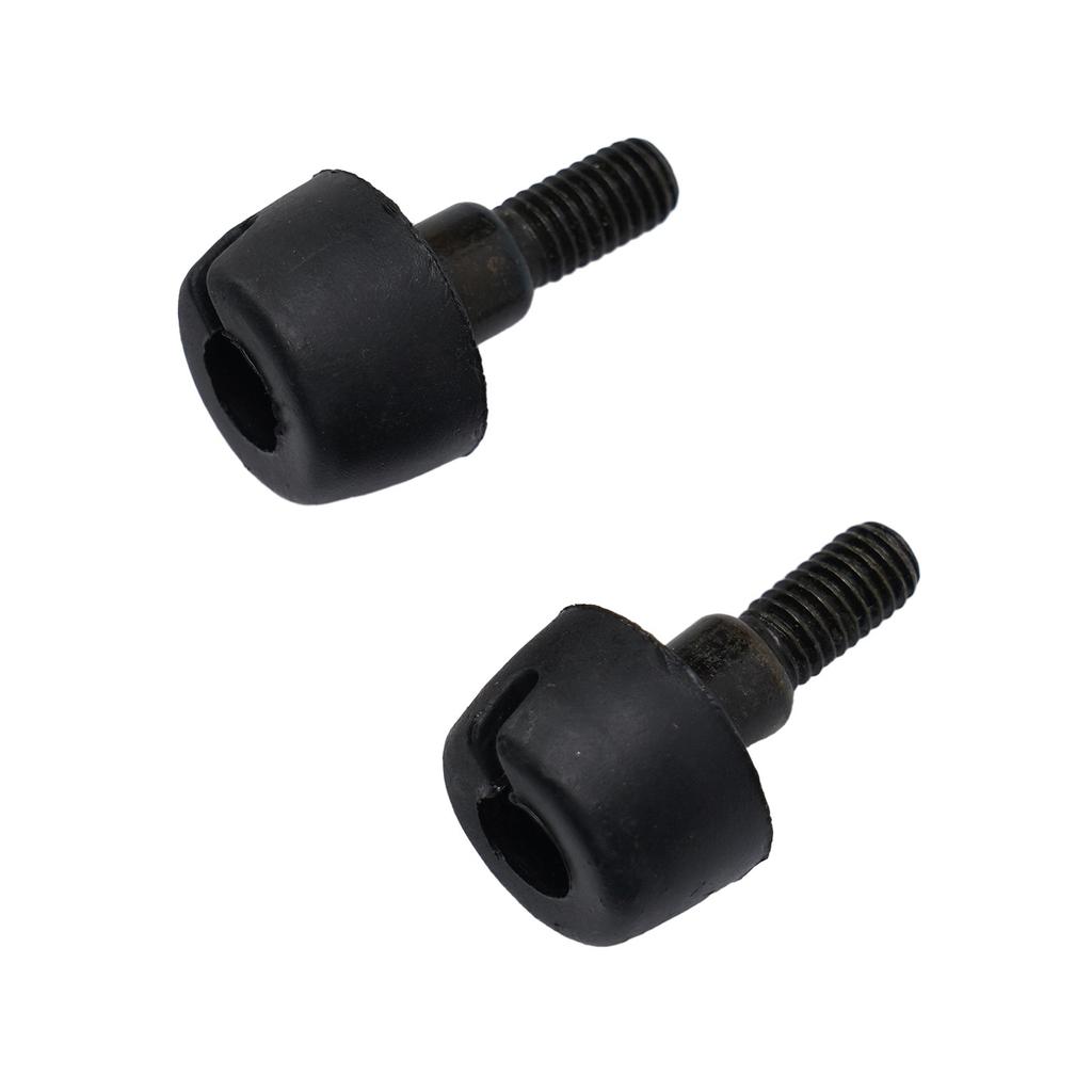 Stop Screw Bumper Clip Rubber Buffer Cap Car Parts Easy Installation Set Accessories Front Rubber BUMPER Black