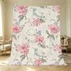 Lightweight Flannel Throw Blanket Soft Cozy Warm Plush Blanket for Home Lounge, Christmas & Halloween Decor