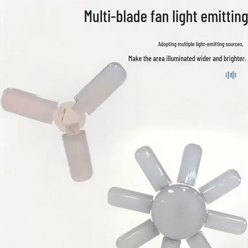 New Foldable LED Light: Perfect for Garages, Warehouses, and Industrial Use in 30W, 60W, and 80W, In Stock.