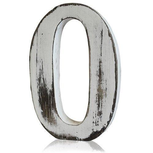 Wooden Letter O