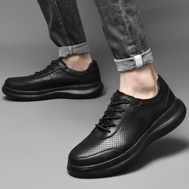 2024 neue Männer Schuhe Aus Echtem Leder Männer Business Schuhe Hohe Qualität Im Freien Männer Turnschuhe Männlichen Casual Schuhe Wandern Schuhe