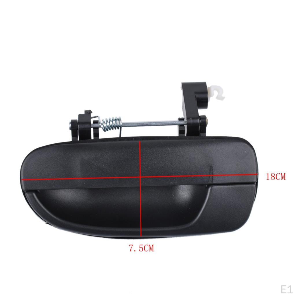 Plastic Exterior Handle for Door Replacement #83660