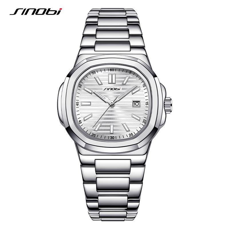 Sinobi Men s Model 9925: High-End Waterproof Quartz Business Watch