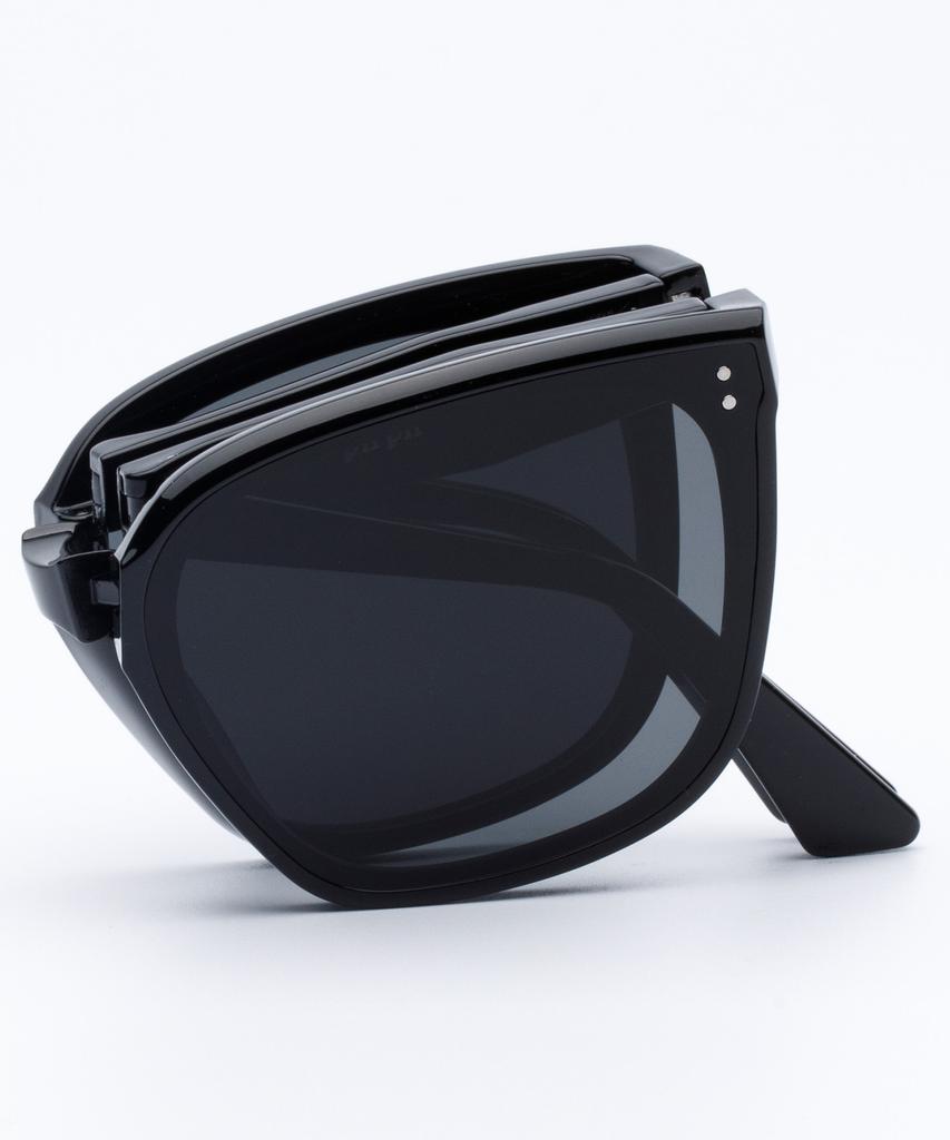 Likkeullou Rc Pirpir Folder Sunglasses Black