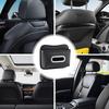 Car PU Leather Tissue Holder Space Saving Soft Organizer Console Napkin Case Organizer For Family Home Cars Vehicles Interior
