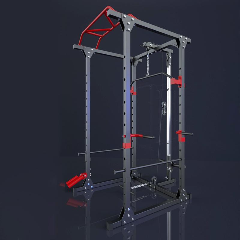 Kapsamlı Fitness Eğitimi için Çok İşlevli Ev Squat Rafı