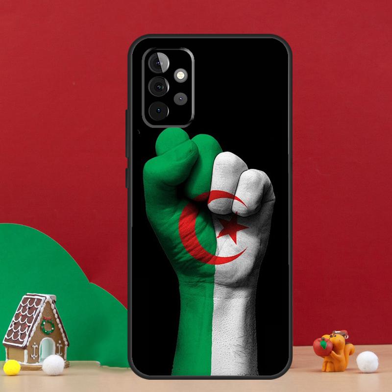 Flag Of Algeria Case For Samsung Galaxy A36 A56 A06 A13 A53 A32 A12 A22 A52 A35 A17 A16 A55 A15 A54 A34 A14