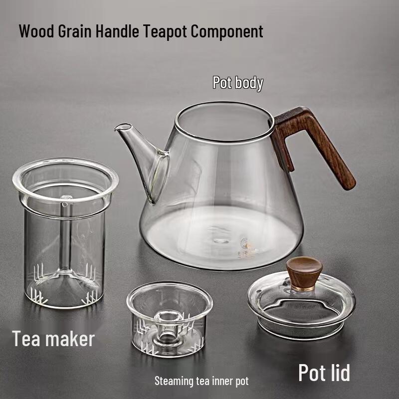 Shangqi Chinese Style Glass Tea Kettle