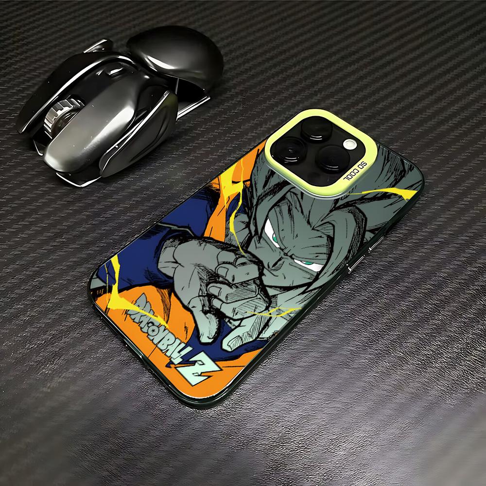 Japanese Manga Hero Pattern Phone Case For IPhone 17 16e 16 15 14 13 12 11 Mini Pro Max X XR XSMAX 8 7 Air Plus Matte Back Cover