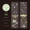 RetroStory Rainy Night Laser Scenery Journal Stickers Tape