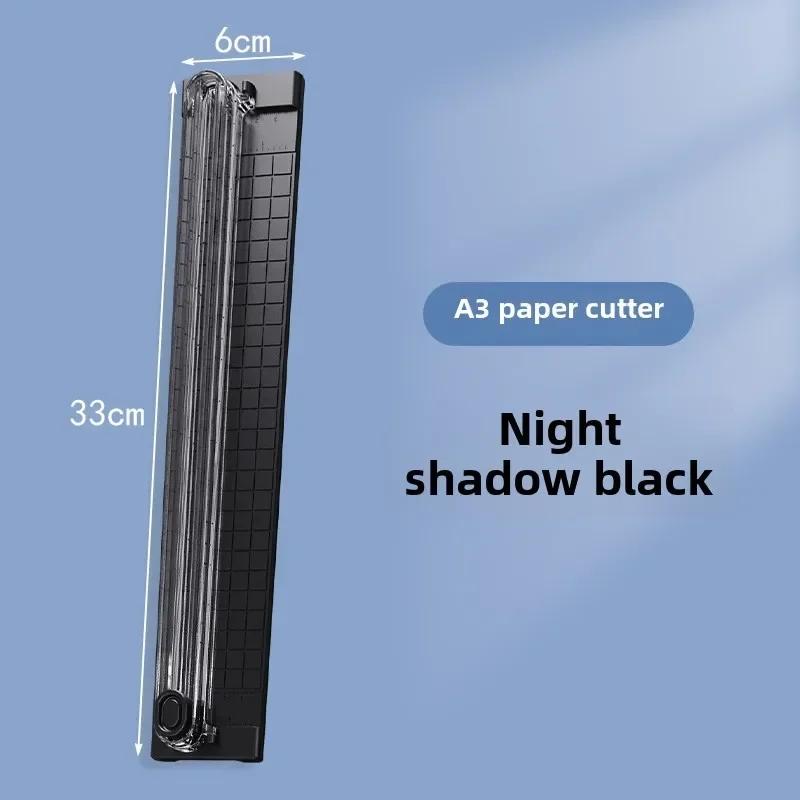 

Легкий папероріз тример A3A4 A3 Двосторонній різак для паперу з висувною лінійкою для використання в школі, вдома та в офісі