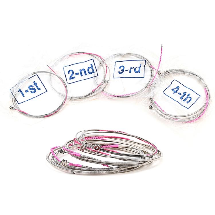4-string Guitar Strings Stainless Steel Bass Strings for Beginners Performers
