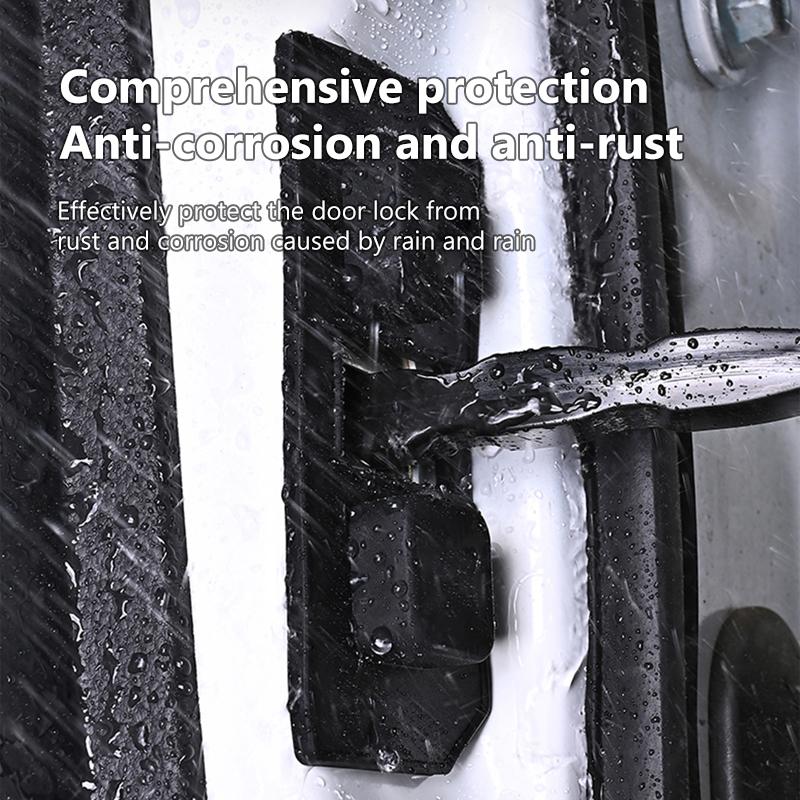 SEAMETAL Silicone Car Door Limiter Pad Lock Buffer Shock Absorber Car Silicone Door Latch Protective Covers Shock-Proof Thickened Anti-collision