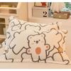 Milk Fleece Winter Thickened Pillowcase Bedding Coral Fleece Simple Luxury Winter Warm Soft Pillows Cover