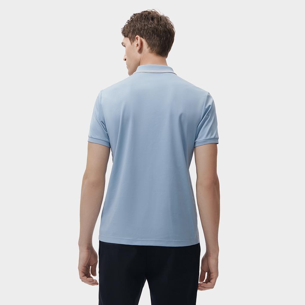 Fila 2023 Spring New Simple Business Casual Short Sleeve Polo Shirt Men Polo Shirts Bamboo-Blue F11M317107F-BU