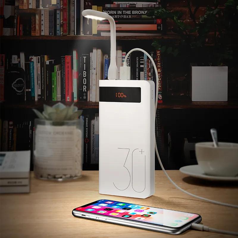 30000 mAh large capacity mobile power bank suitable for Huawei iPhone fast charging universal power bank