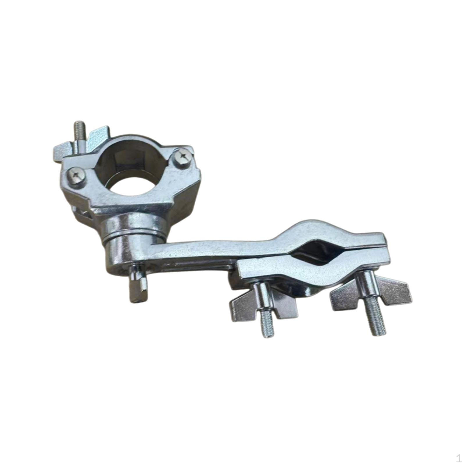 

Drum Set Extension Clamp Mount Bracket,Cowbell Holder Accessories Practice Easy to Install