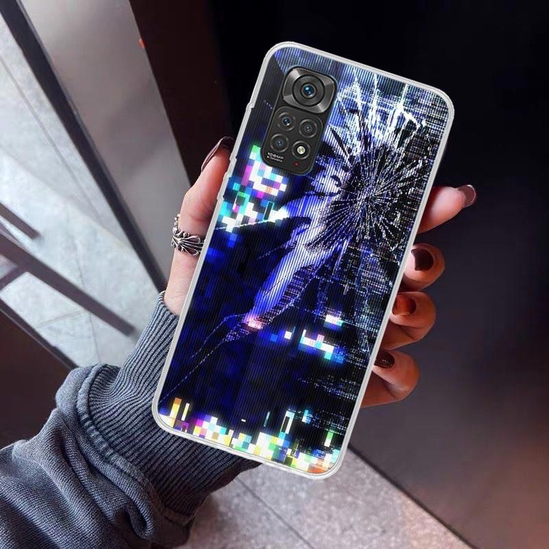 Broken Phone Screen Phone Case For Xiaomi Redmi Note 10 11 12 13 14 15 Pro Plus 11S 12S 14S 11T 11E 10S Soft TPU Back Cover Redm