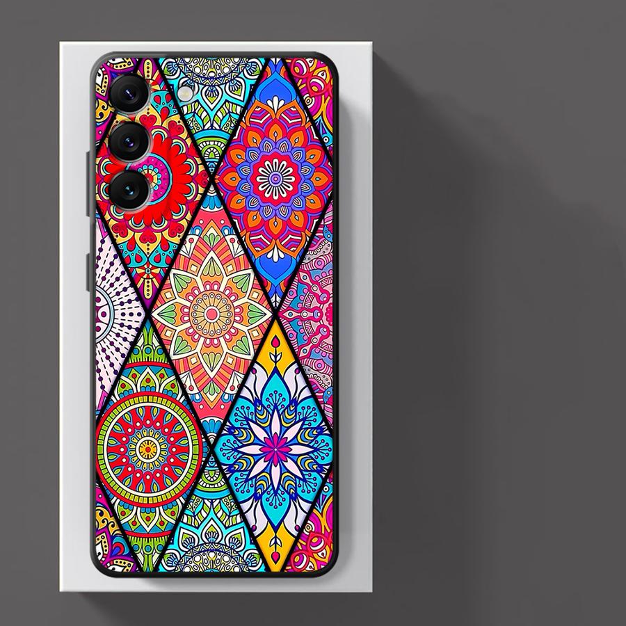 Funda Phone Cover Case for Xiaomi Redmi Note 11s 12s 14 10S 9S 7 8 9 11 13 Pro Plus 10 12 Pro Bohemian Pattern