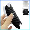 4PCS Carbon Fiber Car Door Handle Protection 3D Sticker Accessories For Opel Astra C G H Insignia J K Zafira B Corsa Vectra C Corsa C