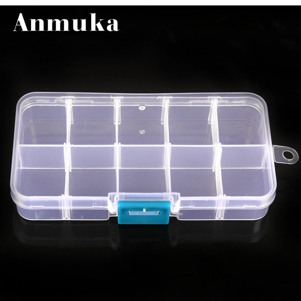 Double Layer Lure & Tackle Box: 5, 10, 15, 24-Grid Options - Plastic Bait & Accessories Storage.