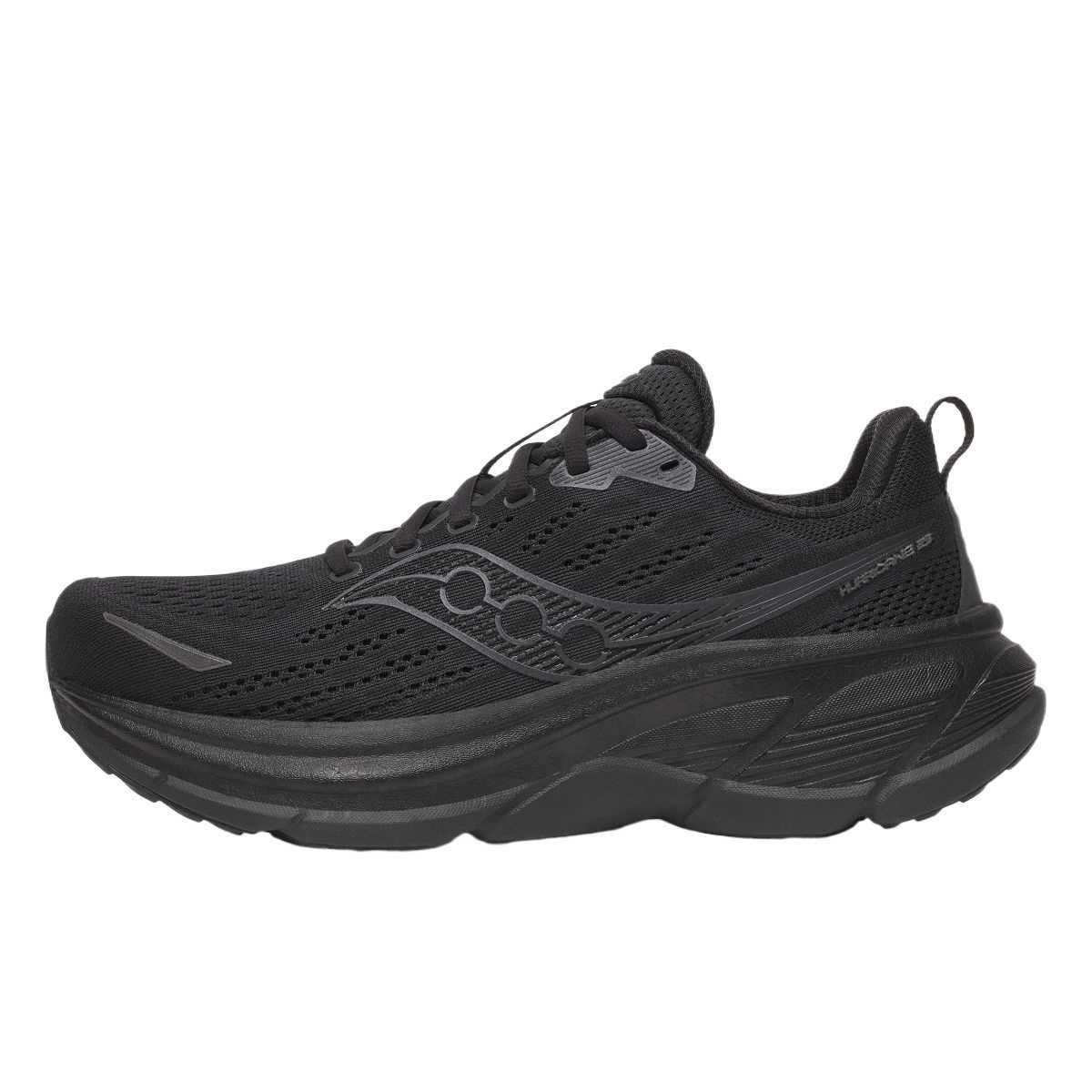 Saucony Hurricane 25 Triple Black Men Sneakers S21026-201 42