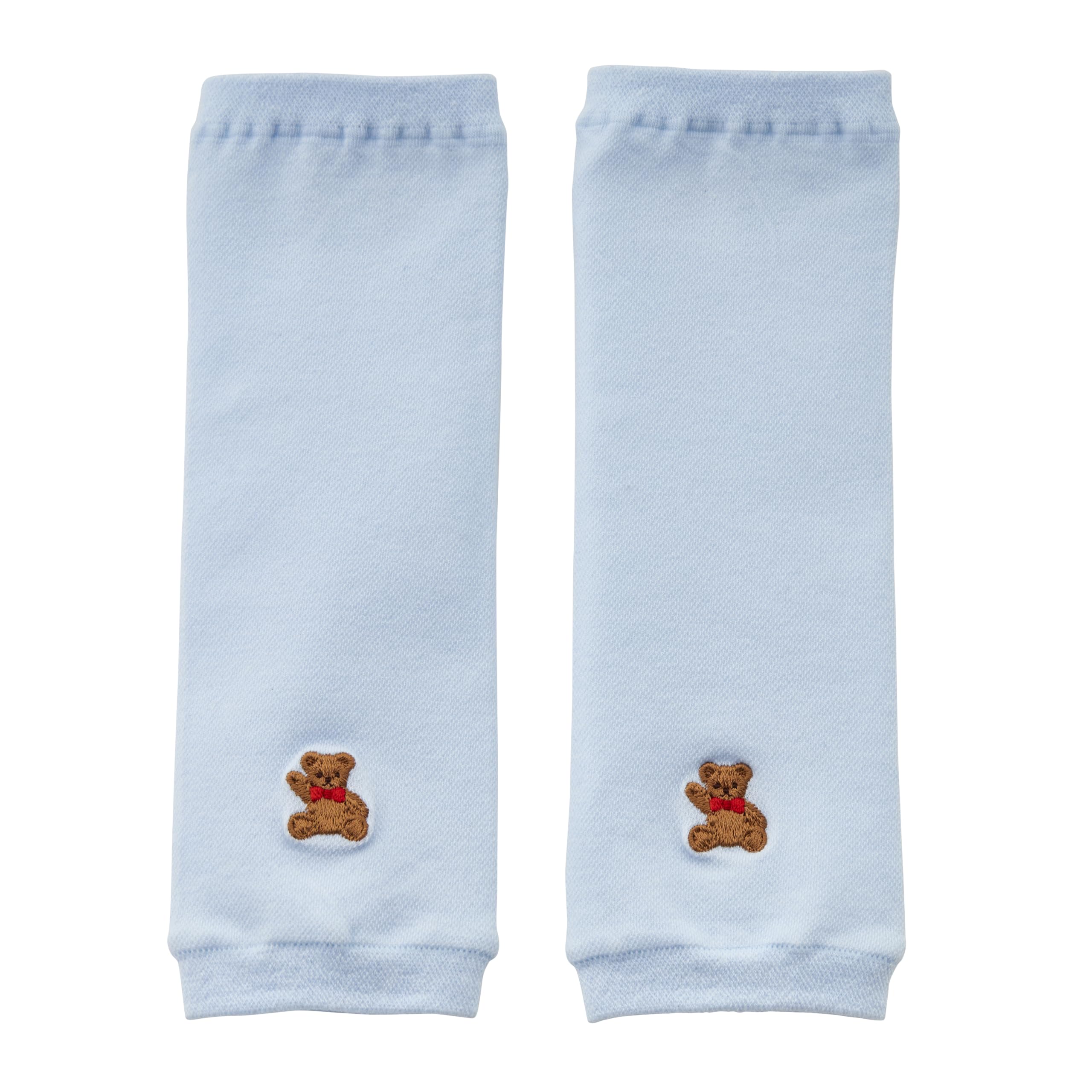 

MIKI HOUSE Solid Bear Leg Made in for Boys and Baby Baby Shower Size Blue Warmers, Japan, Girls, Clothes, Gift, 40-9818-143, синий