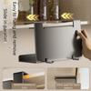 Iron Under Cabinet Paper Towel Holder Removable Space Saving Face Towel Storage Rack Wall Mounted Rustproof Roll Paper Holder