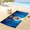 Jiraiya Dark Style Print Beach Towel, Large Soft Quick Dry Towel for Beach Camping Swimming