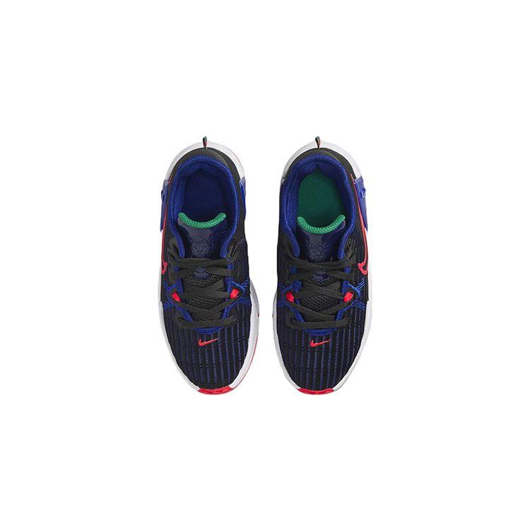 Nike LeBron Witness 6 PS Black Royal Siren Red Kids Sneakers Deep-Royal-Blue Blackened-Blue DD0424-005