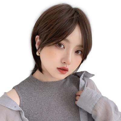[BrightLala] Cool Atre Short Wig, Short Full Wig, Bob, Wig, Crossdressing, Women's, hf1516-CR