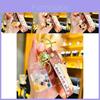 Adorable Cartoon Floating Bear Milk Tea Keychain Stylish Acrylic Decoration Cute Bag Charm