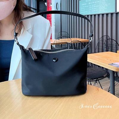 Spring/Summer Lightweight Waterproof Nylon Oxford Cloth Dumpling Armpit Shoulder Crossbody Bag For Women, Shoulder Bag For School