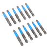 Nutdrivers Screwdriver Bit PH1 PH2 PH3 PZ1 PZ2 PZ3 1/4inch 12Pcs 50mm