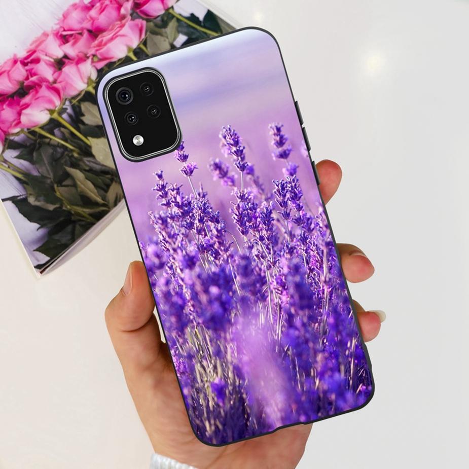 For LG K42 Case LM-K420 LMK420H Cute Fashion Painted Cover Soft Silicone Phone Case For LG K42 K 42 LGK42 Back Cover 6.6'' Coque