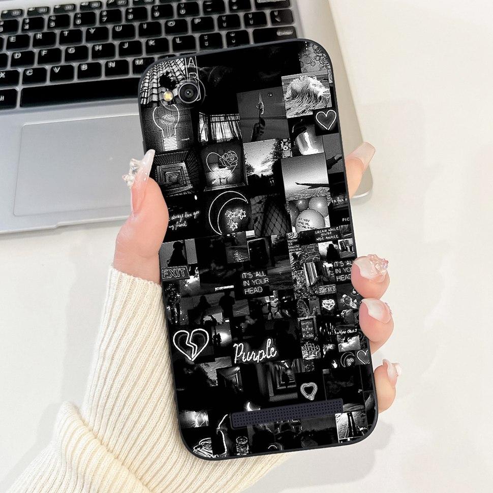 Cute Cartoon Cover For Xiaomi Redmi 4A Phone Case For Xiaomi Redmi 4A 5A 6A Redmi4A Redmi5A ShockProof Back Cover Funda