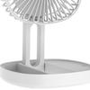 Mini Fan Portable Wall Mount Desk Fan Folding Electric Fan USB Rechargeable Air Circulator Fan