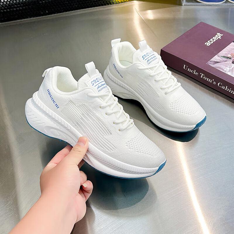 Mesh Soft-soled Professional Running Shoes for Women 2025 New Breathable, Lightweight and Shock-absorbing Marathon Casual Sports Women's Shoes