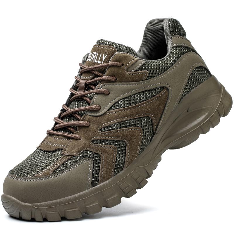 

Breathable Men S Safety Shoes European Steel Baotou Meets The Standard For Kevlar Work Shoes Protection Sneakers Lightweight 39