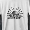 Sun T-shirt, Sunshine Shirt, Summer Shirts, Beach Shirt, Summer Vibes Shirt, Gift for Her, Holiday Shirt, Sun Graphic Tee, Retro 90s Shirt