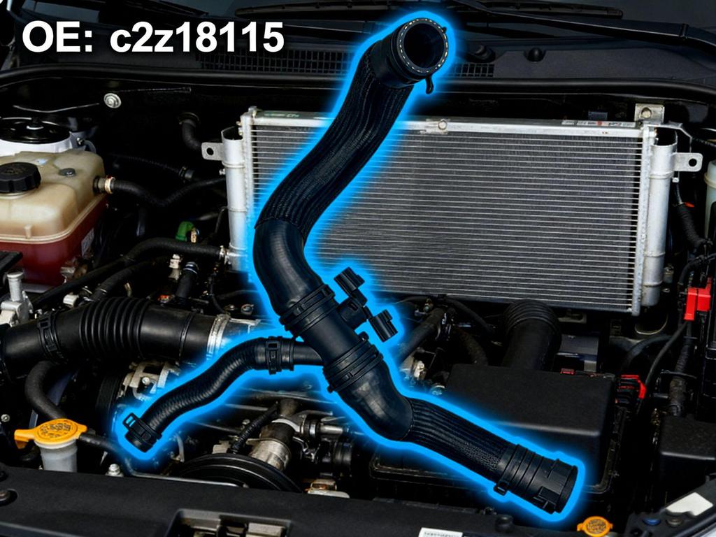 Jaguar XF Wasserleitung Gummi Schlauch - Autoteile Zubehör