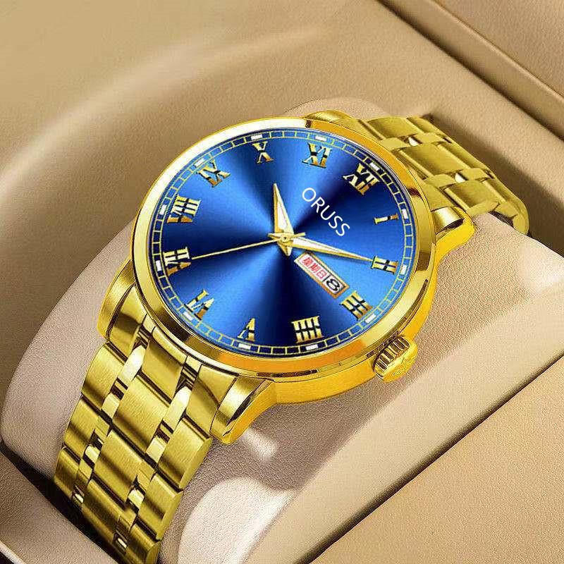 Fully Automatic Movement Watch Men'S Watch Luminous Waterproof Calendar High-End Handsome And Fashionable