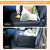 Temiry Car Seat Lumbar Foldable Car Storage Passenger Seat Storage 30L Large Prevents Luggage from Convenient Car Accessory with Easy Installation