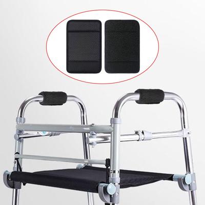 Coussinets de poignée de déambulateur Coussinets de poignée de béquille Poignées pour personnes âgées Pinces Chaise antidérapante Fourniture universelle Lavable Protection
