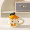 Cartoon Cat with Daji Dali Household Set Small Gift Box Souvenir Mug Large Capacity Ceramic Water Cup