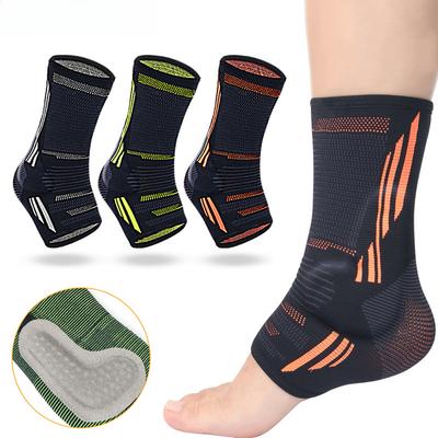 1Pcs Ankle Compression Sleeve for Women Men Ankle Brace with Silicone Gel  Toeless Compression Sock